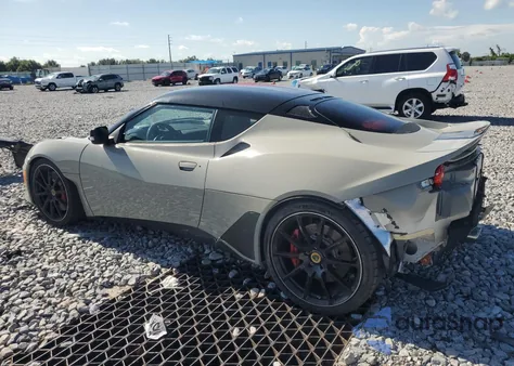 2021 Lotus Evora Gt z USA, uszkodzony, nr VIN SCCLMDDN4MHA10098